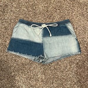 Aerie denim shorts